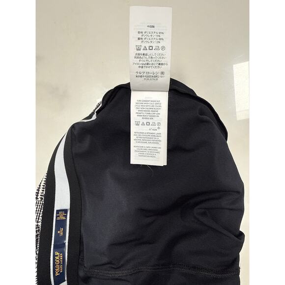 Ralph Lauren Polo Golf Black White Houndstooth Skort Sz M At Leisure Tennis Golf - Picture 10 of 14